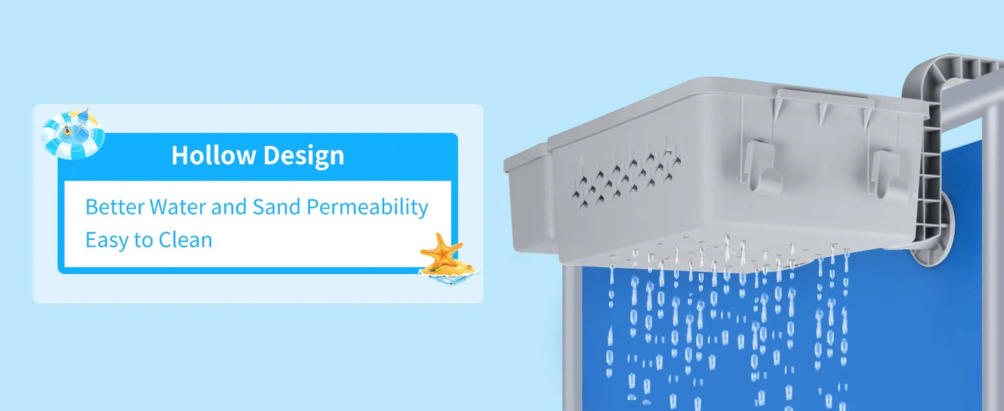 🏊 Poolside Storage Basket