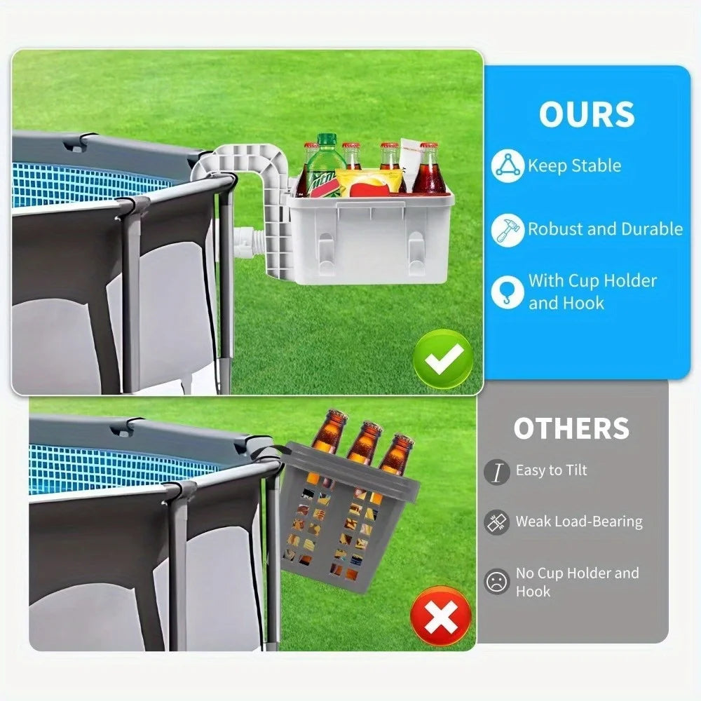 🏊 Poolside Storage Basket