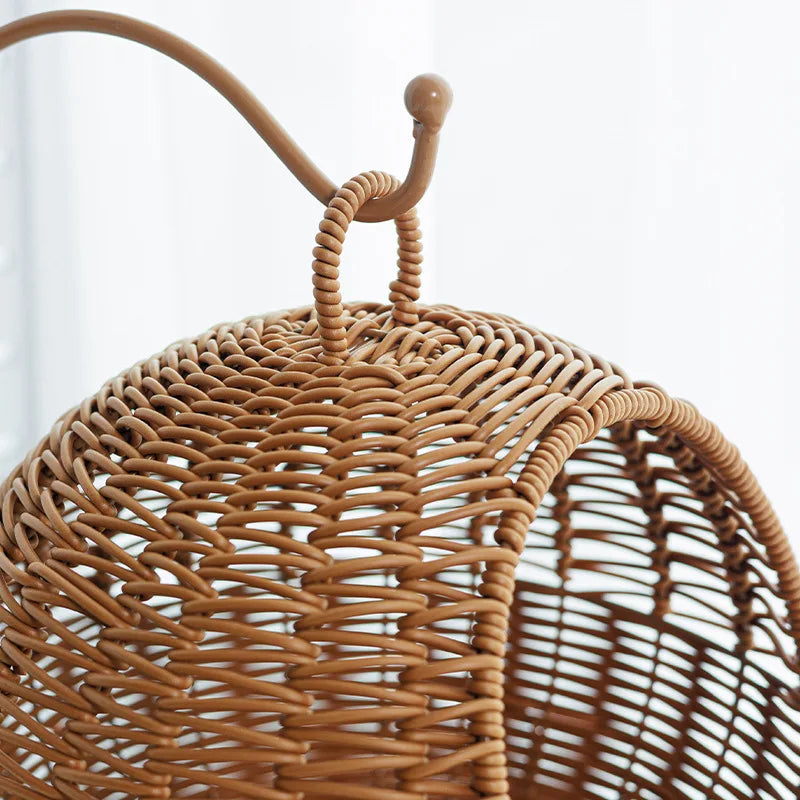đŸ Rattan Hanging Basket