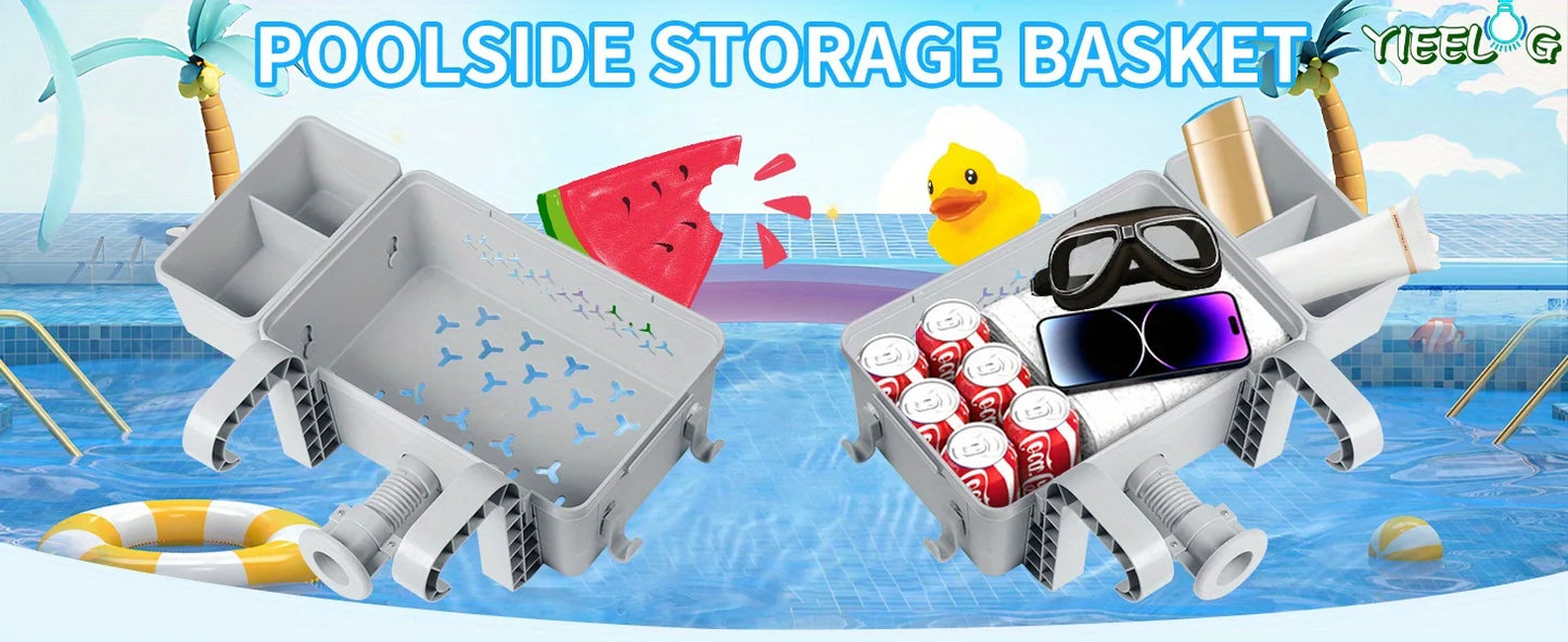 🏊 Poolside Storage Basket